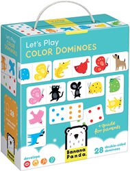 Banana Panda Laten we kleurendomino spelen 2+