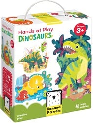 Banana Panda Spelende handen dinosaurussen 3+