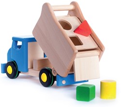 Boîte à formes Bajo Tipper - Bleu