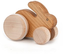 Bajo houten konijn speelgoed - natuurlijk design voor kinderen