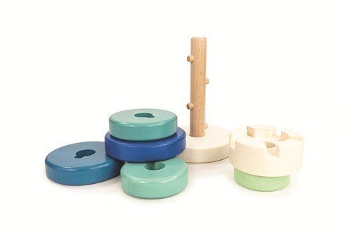 Bajo jouet en bois Tour de fumée jeu magique pour enfants-2