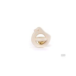 Bajo hochet en bois oiseau - jouet bébé durable naturel