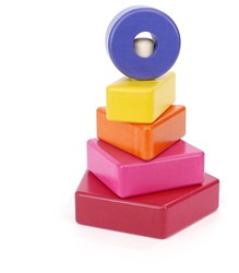 Bajo Houten Vormen Puzzel Pyramide