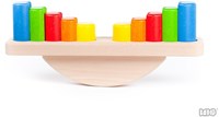 Bajo jeu d'équilibre en bois balance avec blocs - jouet éducatif-2