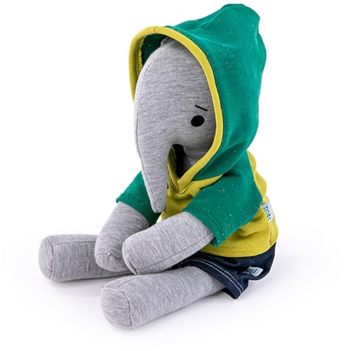 Bajo peluche Quinn l’éléphant - jouet en peluche 36 cm-2