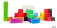 Bajo houten pentomino puzzel educatief speelgoed ruimtelijk inzicht-2
