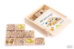 Bajo mémo animaux jeu éducatif pour enfants - jeu de mémoire