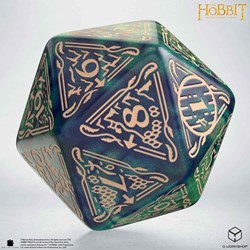 Q-Workshop dobbelsteen The Hobbit Spindown D20 - Tideborn TCG Jumbo