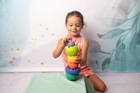 Mom's Care SENSORY TOYS Sensory pyramid pastel 7