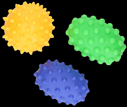 Mom's Care SENSORY TOYS Sensory balls box - 3 pieces 7