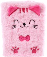 Glamour notitieboek fluffy kat A5 roze 80 bladzijden kinderen-2