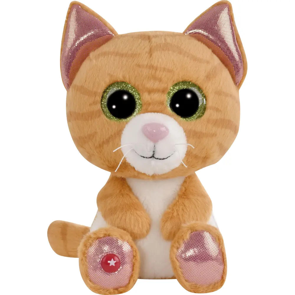 Nici peluche chat Glubschis tigré Tabbrey 15cm jouet