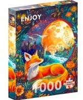 Enjoy Puzzle legpuzzel Moon Fox 1000 stukjes puzzelspel
