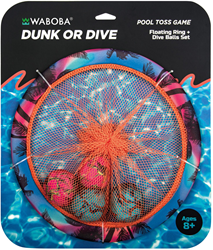 Waboba zwembadspel Dunk or Dive - pool toss spel voor kinderen