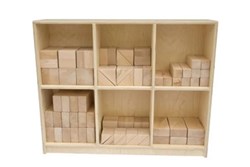Pertina - Van Dijk Toys Haagse blokkenset met kast