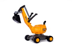 Rolly Toys graafmachine JCB geel - speelgoed graafmachine 102 cm
