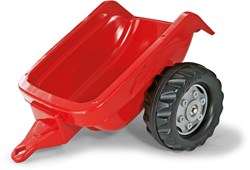 Rolly Toys aanhanger speelgoedtrailer rood voor traptractor kinderen