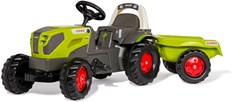 Rolly Toys traptractor CLAAS AXOS 240 met aanhanger - speelgoed tractor