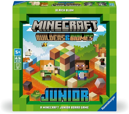 Ravensburger jeu de société Minecraft Builder & Biomes Junior pour enfants
