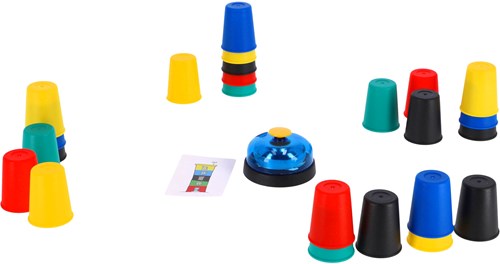 999 Games Speed Cups actiespel - Stapelgekke uitdaging voor 6 spelers-3