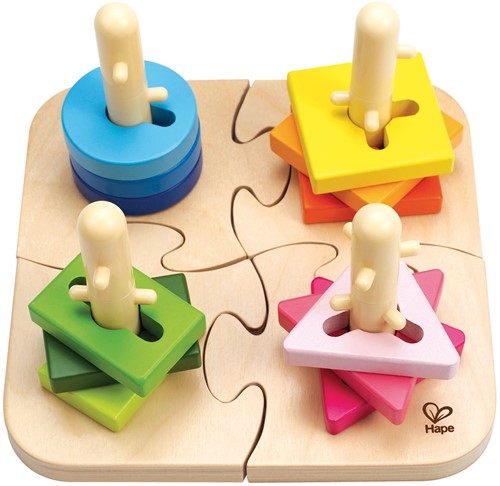 Hape Creatieve pin puzzel