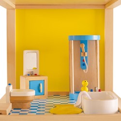 Hape Poppenhuis badkamer