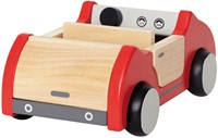 Hape Voiture Maison de Poupée - jouet voiture familiale bois durable-2