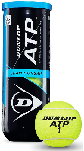 Dunlop ATP Championship Tennis Balls -  - Tube of 4