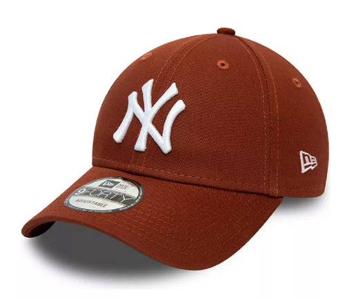 New Era Essential Baseball Cap 9Forty New York Yankees Pet Heren en Kinderen - Bruin