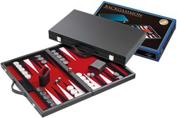 Philos Étui de backgammon grand standard (rouge)