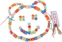 Classic World houten kralen set - kleurrijk speelgoed voor kinderen