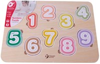 Classic World houten puzzel cijfers educatief speelgoed leren tellen