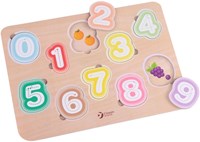 Classic World houten puzzel cijfers educatief speelgoed leren tellen-3