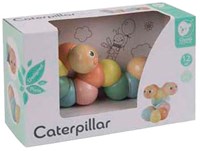 Classic World houten schakelrups - kleurrijk speelgoed voor peuters