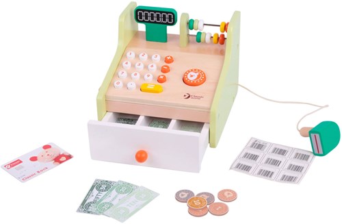 Classic World houten speelgoed kassa - leerzaam speelgoed voor kinderen-2