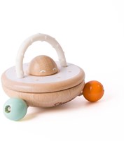 Classic World houten ufo rammelaar baby speelgoed multicolor
