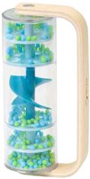 Classic World regenmaker speelgoed blauw - educatief muziekinstrument-2