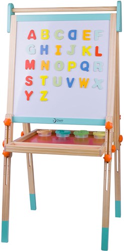 Classic World houten schoolbord en magneetbord 2in1 - educatief speelgoed-2