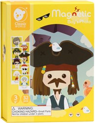 Classic World magneetkoffer gezichten - creatief kinderspel vanaf 3 jaar