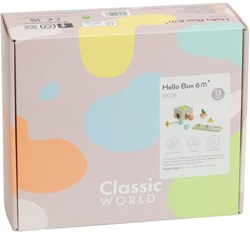 Classic World houten speelgoed box baby 6-12 maanden educatief