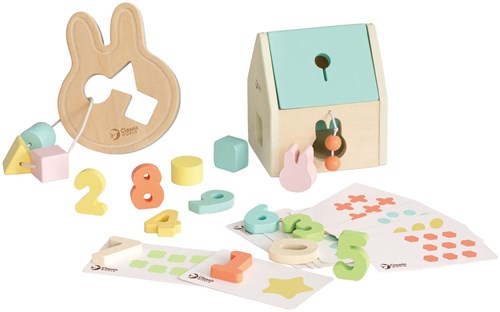 Classic World houten speelgoed box voor baby's - educatief speelgoed 12-18 maanden-2
