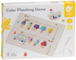 Classic World houten educatief kleuren match spel ijsjes magnetisch