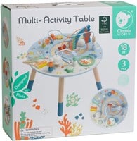 Classic World Houten Activiteitentafel Onderwaterwereld, 3dlg.