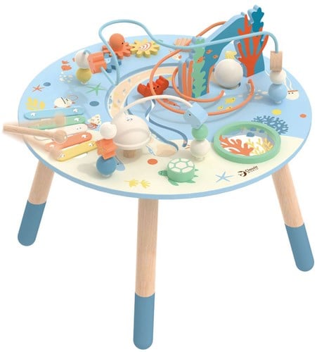 Classic World Houten Activiteitentafel Onderwaterwereld, 3dlg.-3