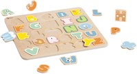 Classic World houten alfabet puzzel educatief speelgoed 27 stukjes-2