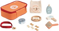 Classic World houten dieren verzorgen speelset - rollenspel speelgoed tas 16dlg-3