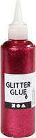 Creativ Company glitterlijm roze 118 ml knutselplezier