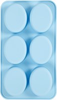 Creativ Company moules silicone ovales bleu clair 28x16x2,5 cm - loisirs créatifs-3
