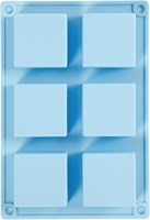 Creativ Company moules silicone DIY pâtisserie bleu clair 21,5x14,5x2,5cm-3