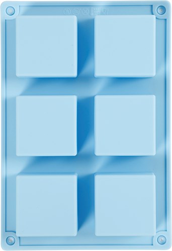Creativ Company moules silicone DIY pâtisserie bleu clair 21,5x14,5x2,5cm-3